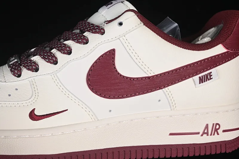 All Categories Nk Air Force 1 Air Force Series Nk Air Force 1 Low Air Force Low Nike Air Force 1'07 Low Tree Grain Burgundy Air Force One Low Casual Shoes SM6668-126
